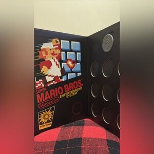 Nintendo Super Mario Bros. Entertainment System - Black and Red